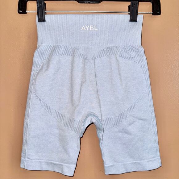 AYBL Women's Contour Athletic Shorts in Periwinkle Blue - Size XS - Picture 1 of 8